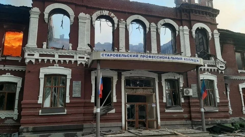 ВСУ ночью атаковали учебный корпус и общежитие колледжа в Старобельске в ЛНР