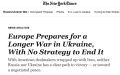 Алексей Журавлев: Европа не знает, как добиться победы Украины - The New York Times