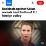«Негативная реакция на действия Каллас обнажает суровую правду о внешней политике ЕС»: Каллас хотят уволить за «эстонское своеволие»