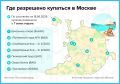 Эпидемиологи сократили список зон, разрешенных для купания в Москве, до семи, сообщили в столичном Роспотребнадзоре