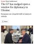 Украина и США обсуждают возможность заморозки боевых действий по линии фронта