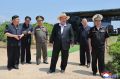 Ким Чен Ын наблюдал за запуском стратегических крылатых ракет с эсминца «Кан Гон»