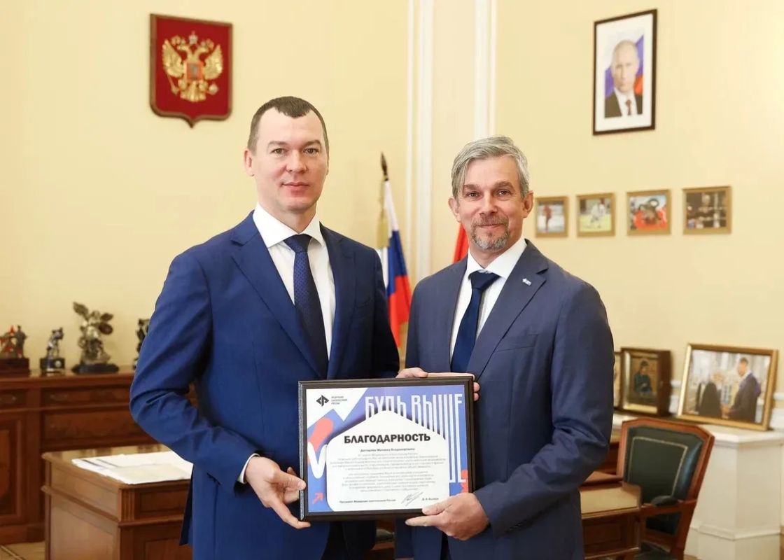 Михаил Дегтярёв: Провел встречу с президентом Федерации скалолазания России Дмитрием Бычковым Михаил Дегтярёв: Провел встречу с президентом Федерации скалолазания России Дмитрием Бычковым