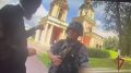 Росгвардейцы задержали злоумышленника с пистолетом-зажигалкой угрожавшего прихожанам столичного храма