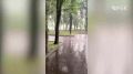 В субботу, 11 июля, Москву накрыло мощным ливнем