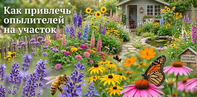 Как привлечь опылителей на участок и почему это важно