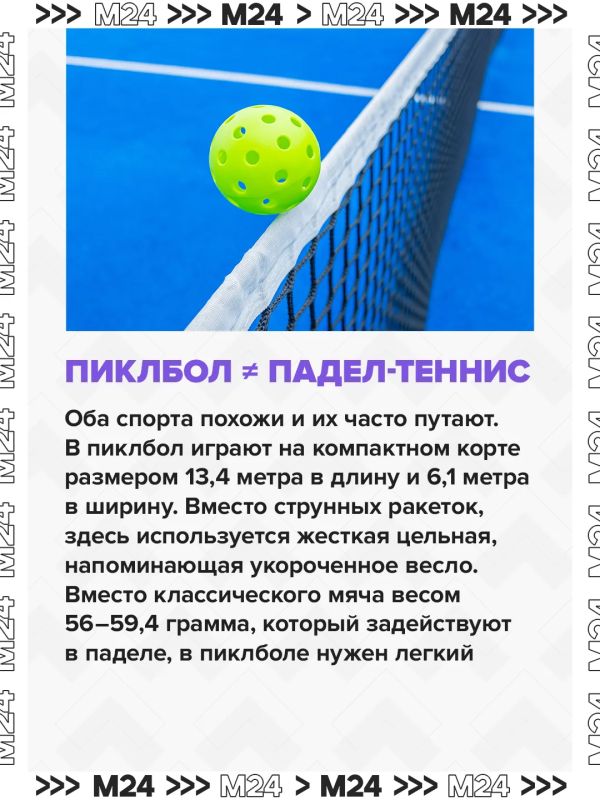 Москвичи всё чаще играют в пиклбол Москвичи всё чаще играют в пиклбол