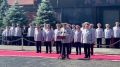 Видео с торжественной церемонии вручения дипломов о высшем образовании и нагрудных знаков выпускникам Московского университета МВД России имени В.Я. Кикотя