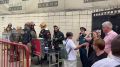 Столичные огнеборцы ликвидируют загорание в центре Москвы