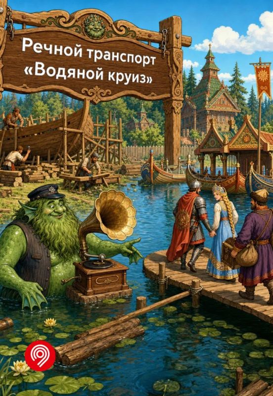Дептранс с помощью ИИ показал, как бы выглядела Москва в условиях русских сказок: Дептранс с помощью ИИ показал, как бы выглядела Москва в условиях русских сказок: