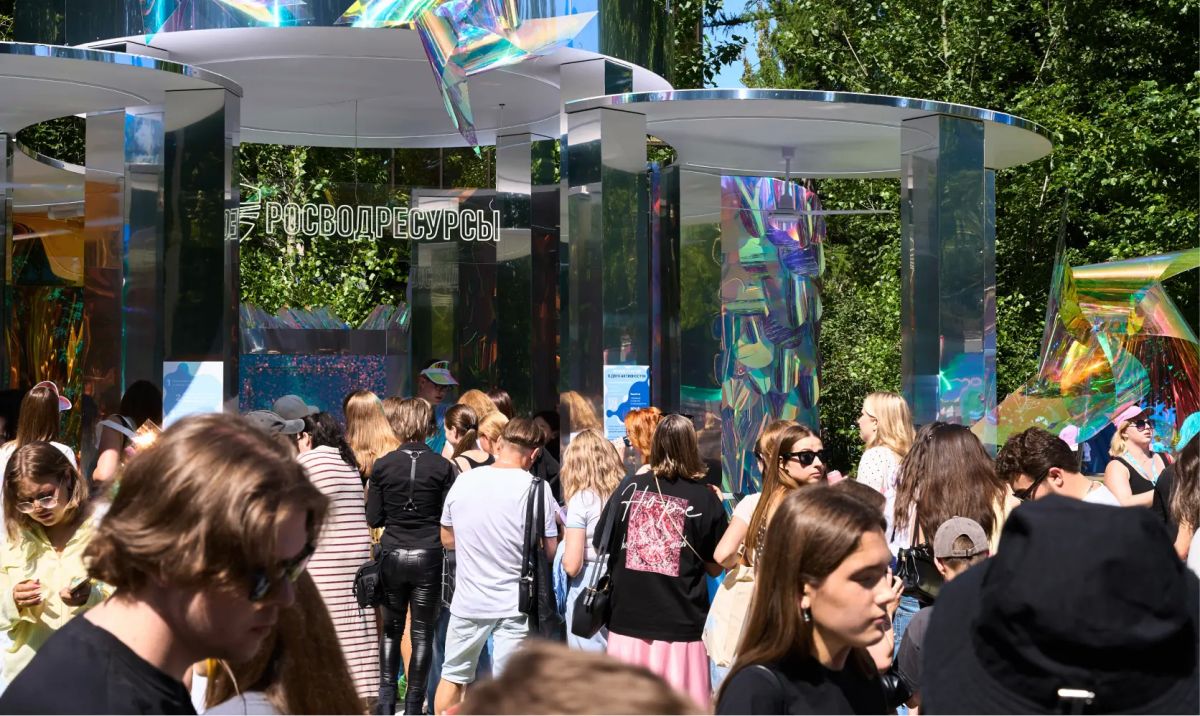 Каждый третий гость VK Fest 2026 посетил стенд Росводресурсов Каждый третий гость VK Fest 2026 посетил стенд Росводресурсов