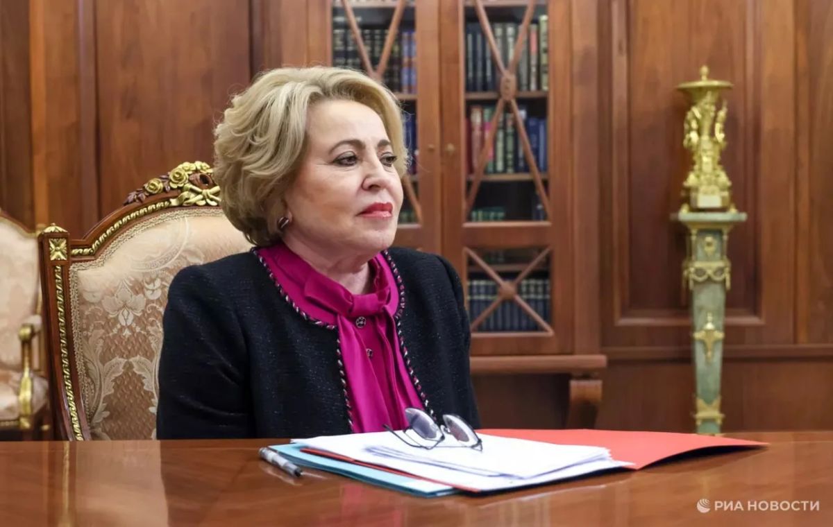 Матвиенко назвала условие для переговоров с Украиной: «Надёжный мир и серьёзные намерения»