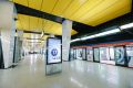 В Москве состоялся запуск станций первого участка Рублево-Архангельской линии метро, в церемонии приняли участие президент России Владимир Путин и мэр столицы Сергей Собянин
