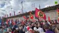 Тысячи верующих собрались на Общемосковский крестный ход у Большого Москворецкого моста