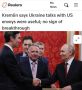 «В Кремле назвали переговоры с представителями США полезными, но заявили об отсутствии прорыва»: Белый дом сообщил Reuters, что на переговорах были определены следующие шаги по Украине