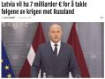 Латвия требует от ЕС €7 млрд компенсации