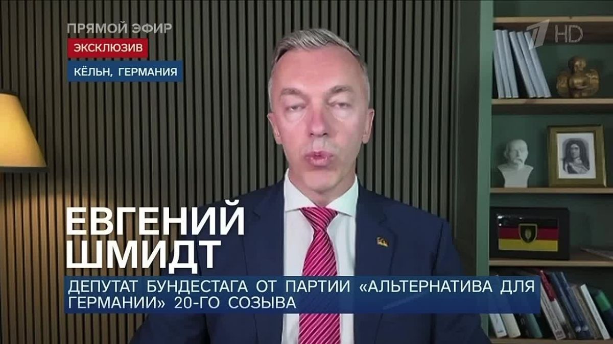 Анатолий Кузичев: Евгений Шмидт, депутат Бундестага от партии АДГ, рассказал о значении ее победы на земле Саксония-Анхальт