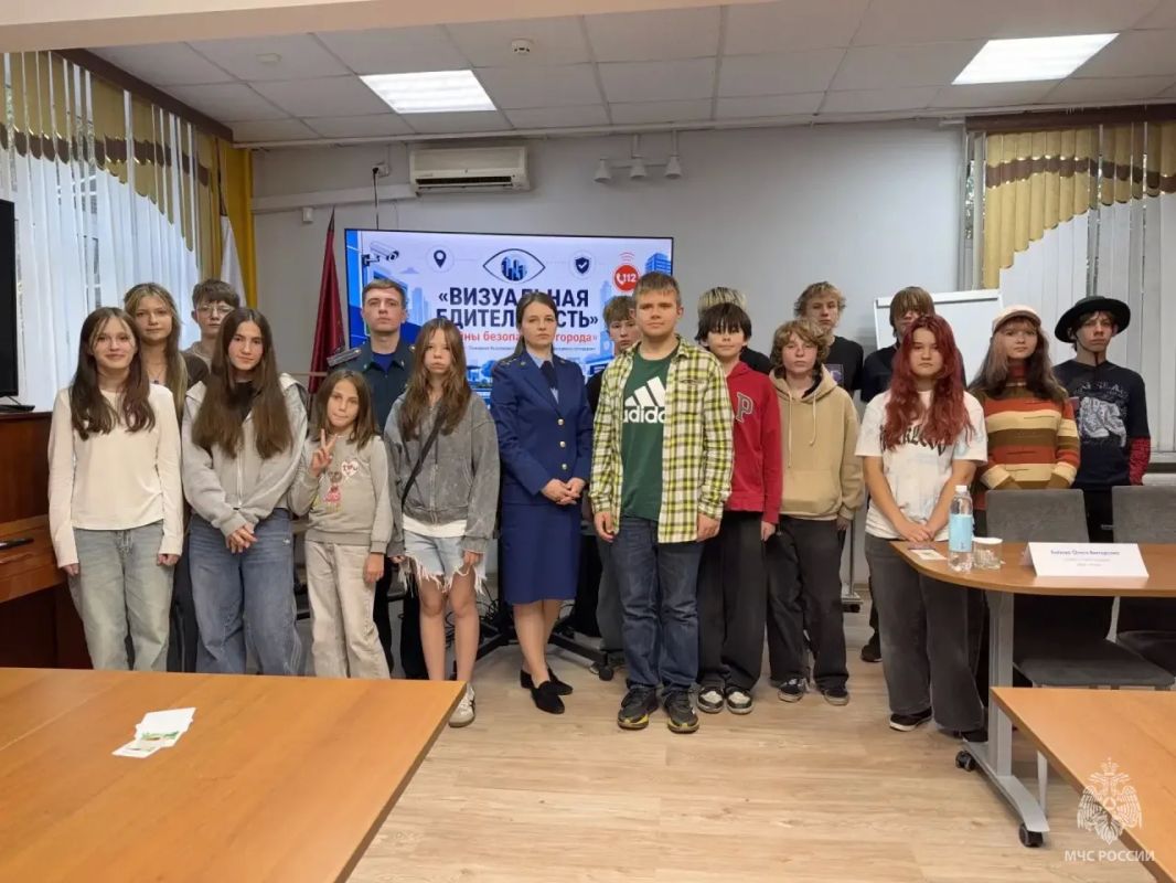 Урок безопасности на Северо-Востоке столицы Урок безопасности на Северо-Востоке столицы