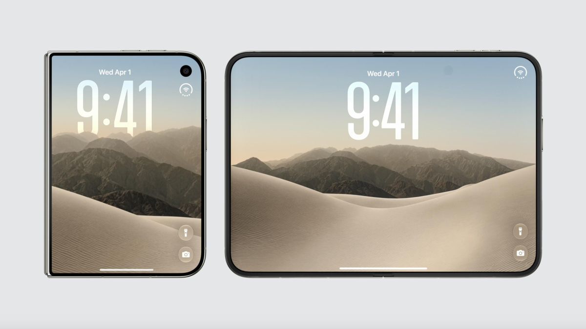 Apple презентовала свой первый складной смартфон — iPhone Duo