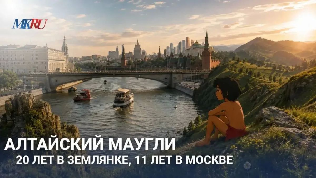Алтайский маугли: 20 лет в землянке, 11 лет в Москве