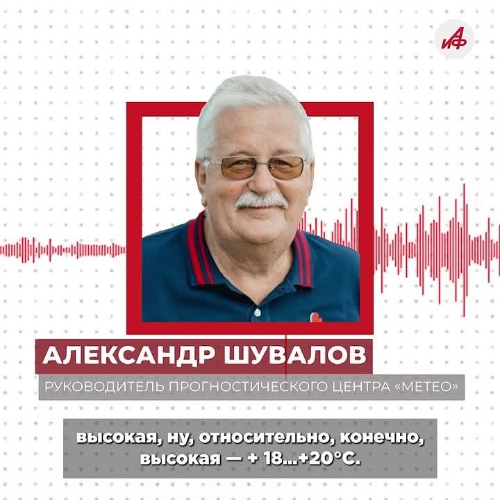 Дожди на юге и Урале, а в Москве солнце: синоптик Шувалов рассказал о погоде на неделю
