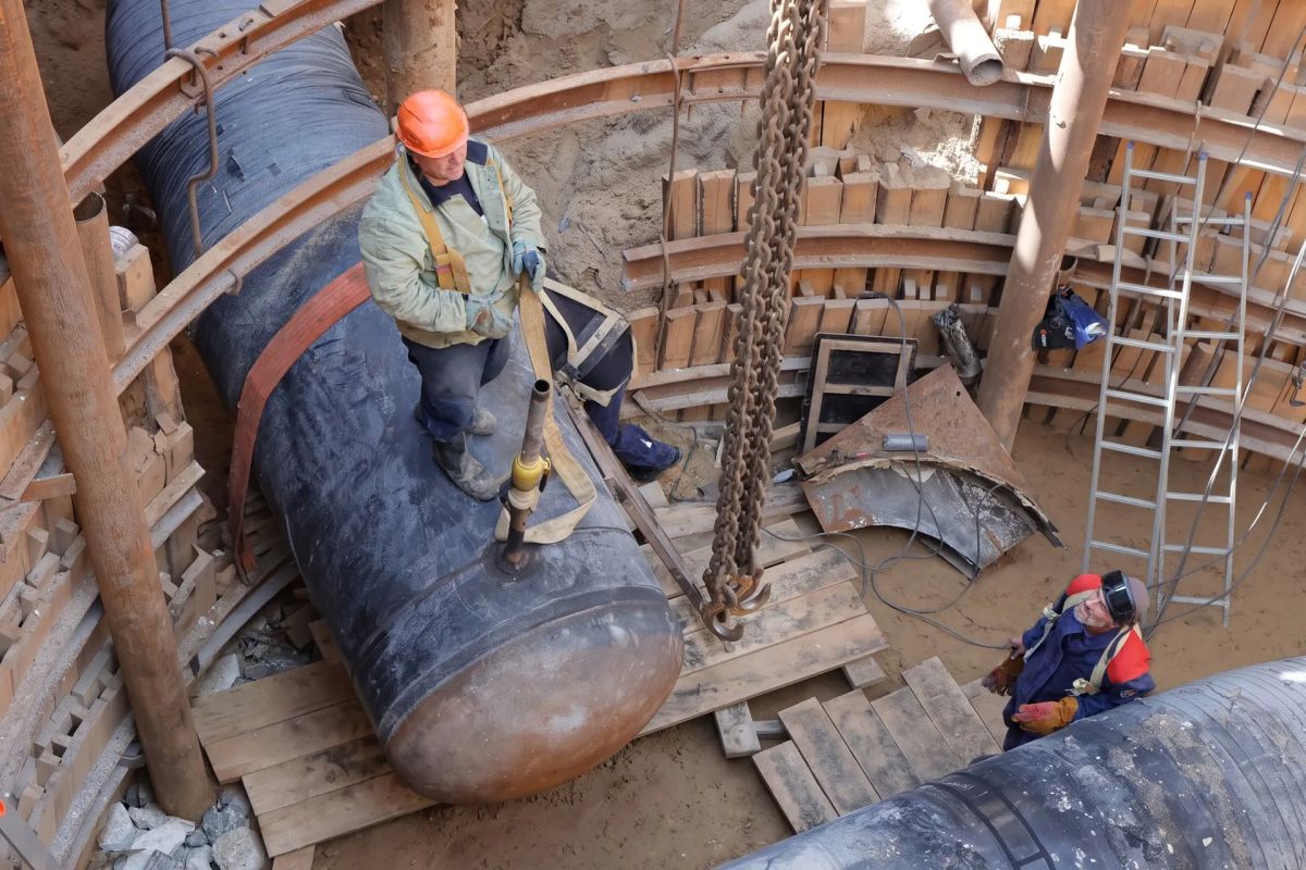 Более 3 км нового газопровода проложили в Академическом районе