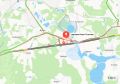Участок Минского шоссе перекрыт в обе стороны вблизи рынка в Одинцовском районе Подмосковья, где произошел пожар, следует из данных на "Яндекс