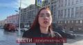 Корреспондент Дежурной Части Ангелина Свищ с подробностями об аварии на Страстном бульваре в Москве