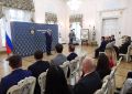 Михаил Дегтярёв: Сегодня в Москве в Министерстве спорта по поручению Президента России Владимира Владимировича Путина провел торжественную церемонию вручения государственных и ведомственных наград