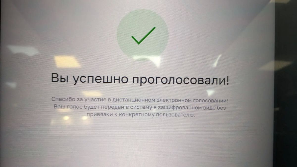 Сбой в Москве был коротким и проголосовать получилось Сбой в Москве был коротким и проголосовать получилось