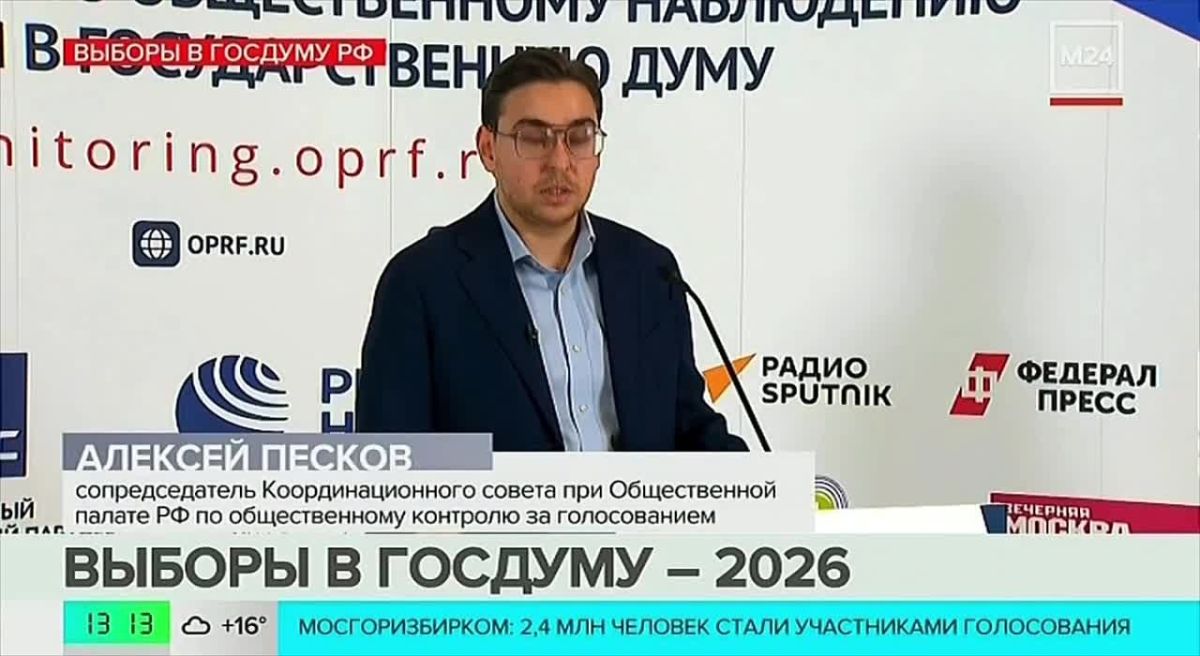 Более 13 тысяч наблюдателей следят за прозрачностью голосования в столице