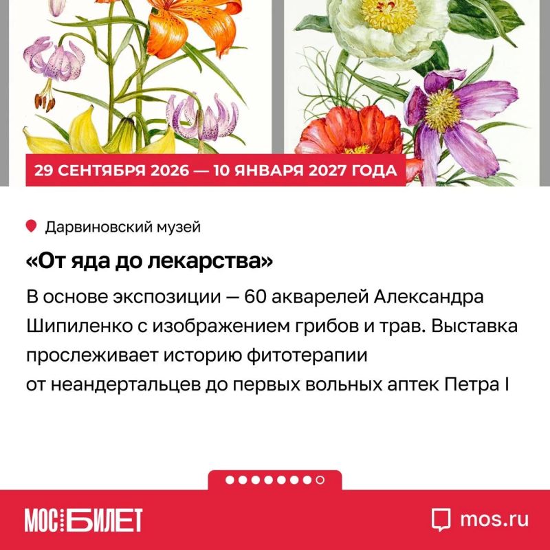 Сервис «Мосбилет» приглашает на выставки в городские музеи и галереи Сервис «Мосбилет» приглашает на выставки в городские музеи и галереи