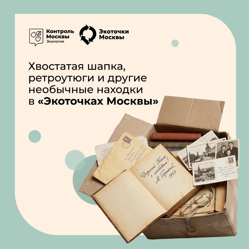 Необычные находки в «Экоточках Москвы»
