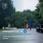 В Москве непогода. По прогнозам синоптиков, сегодня днем и вечером в отдельных районах столицы ожидается дождь с усилением ветра до 18 м/с