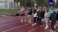 Действующий чемпион мира в беге на 42,195 км Симбу провел открытую тренировку для участников Московского марафона
