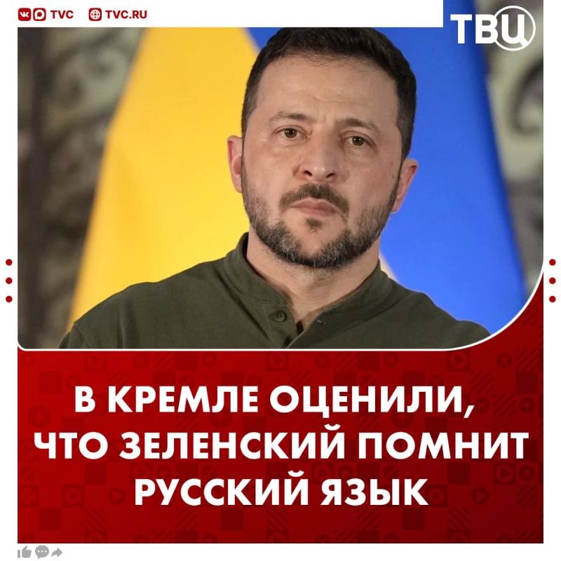 «Хорошо, что господин Зеленский помнит исконный русский язык»: так Дмитрий Песков отреагировал на язвительный ответ главы киевского режима российскому журналисту