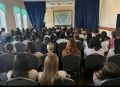 Сотрудники транспортной полиции провели профилактическую лекцию в школе г. Фрязино