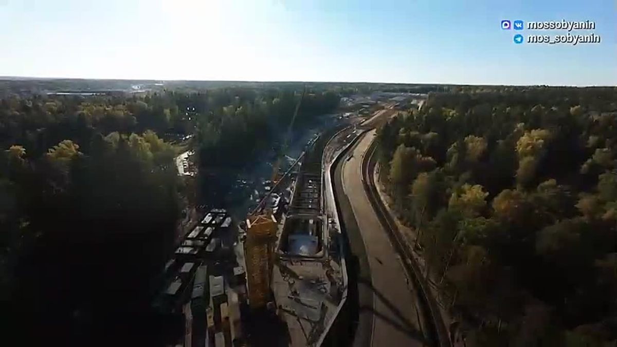 Завершена проходка правого перегонного тоннеля между станциями «СберСити» и «Новорижская», рассказал Сергей Собянин