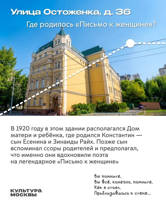 Где в Москве родилось знаменитое «Письмо к женщине» и как ленивые пациенты подарили русскому языку слово «лодырь»? Где в Москве родилось знаменитое «Письмо к женщине» и как ленивые пациенты подарили русскому языку слово «лодырь»?