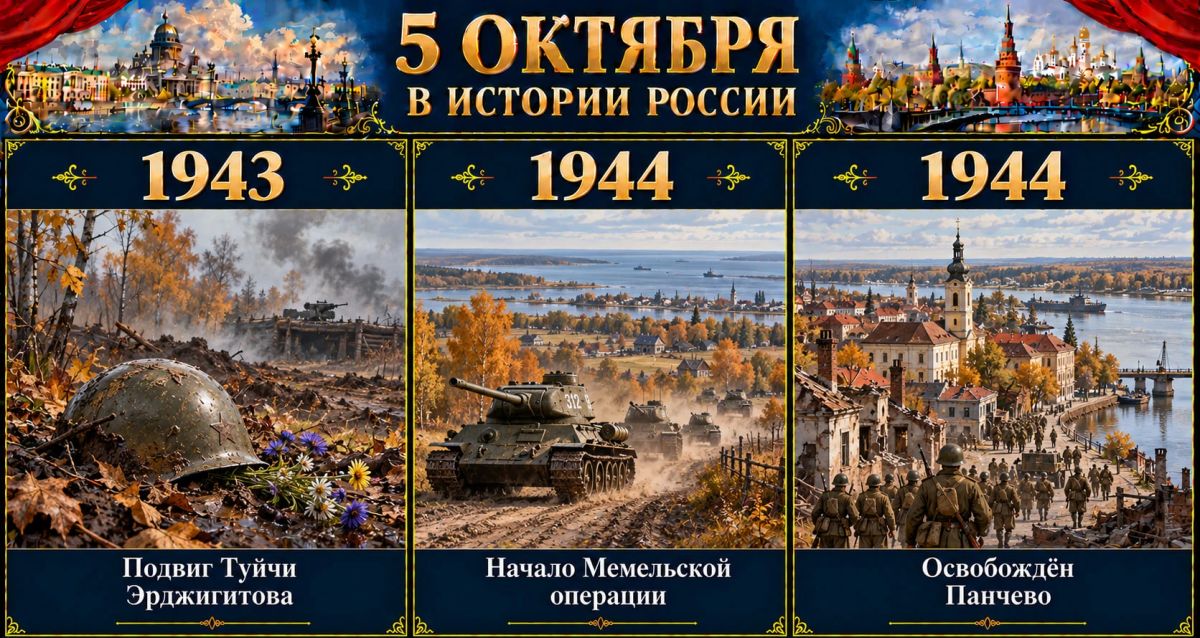 5 октября в истории России 5 октября в истории России