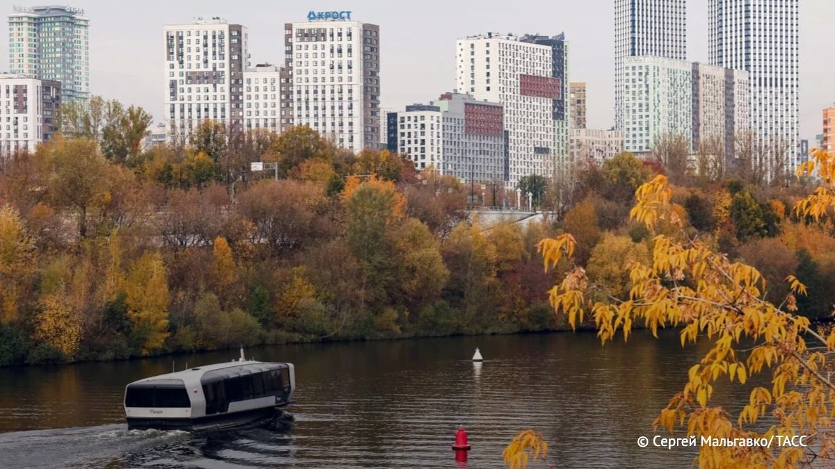 Речной флот Москвы полностью перейдет на электросуда к 2035 году