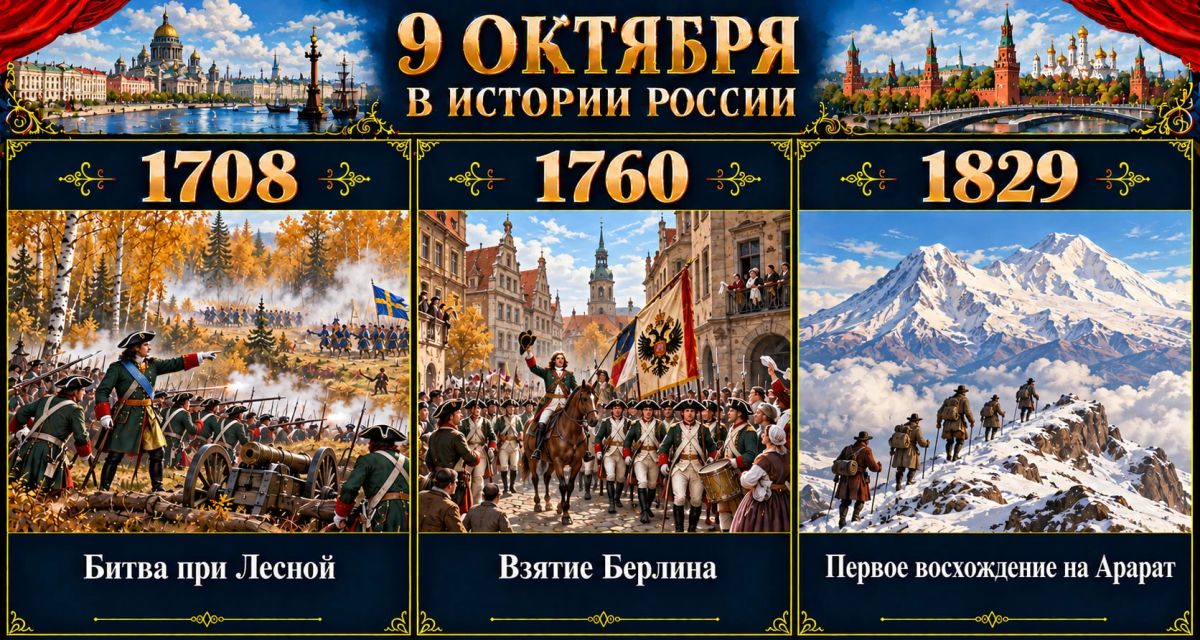 9 октября в истории России