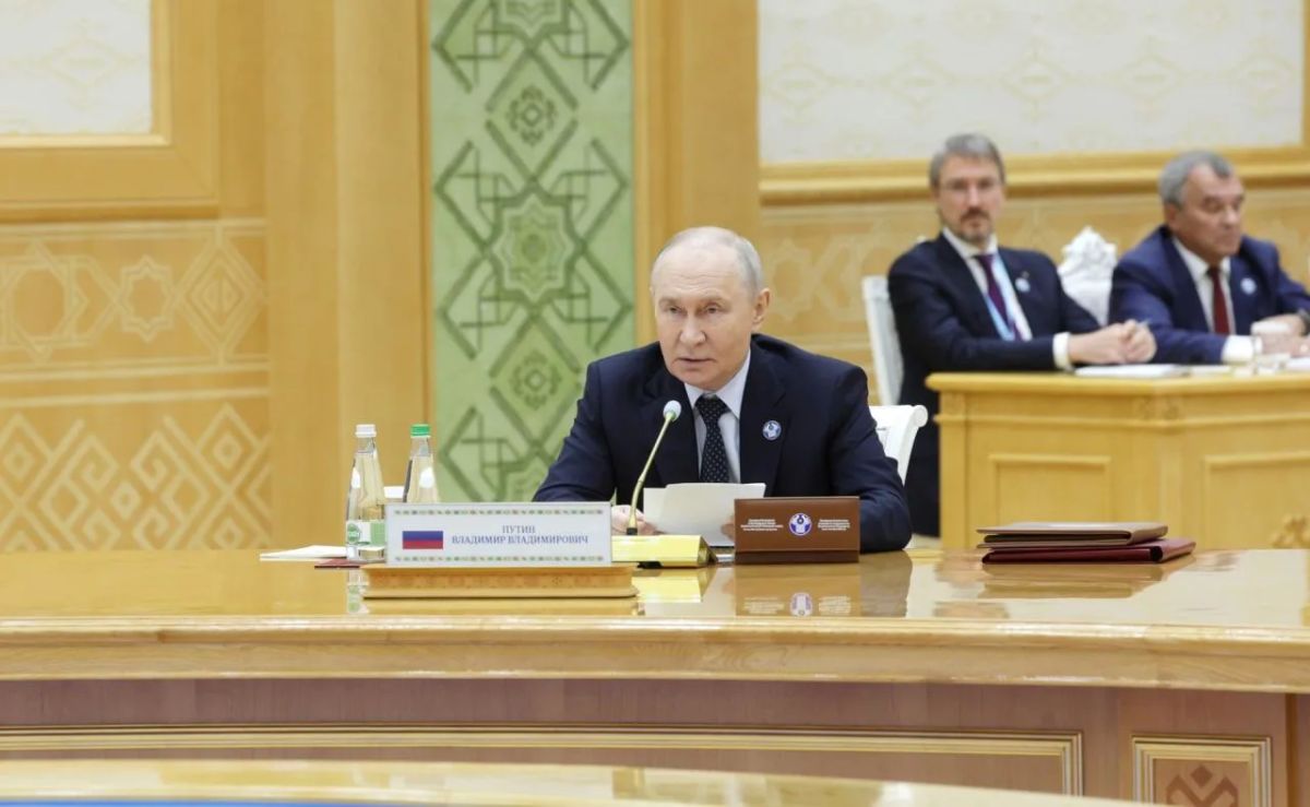 Выступление Президента России Владимира Путина на заседании Совета глав государств — участников СНГ в узком составе (г.Туркменбаши, 9 октября 2026 года)