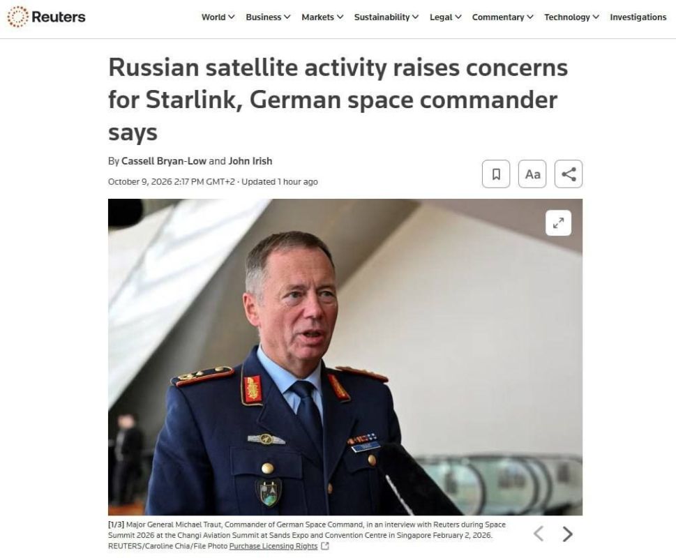 Россия может нарушить работу Starlink, даже не уничтожая спутники, — Reuters