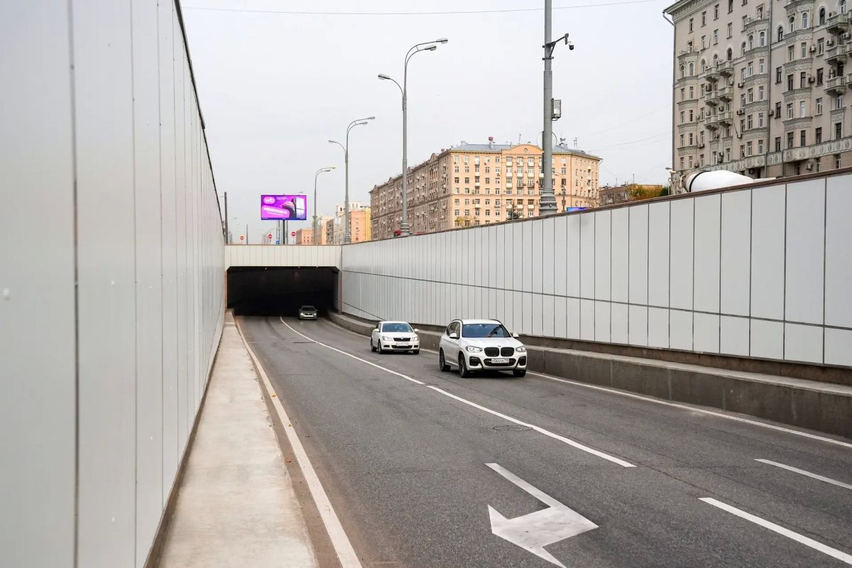 Отремонтировали Новоалексеевский тоннель в #СВАО