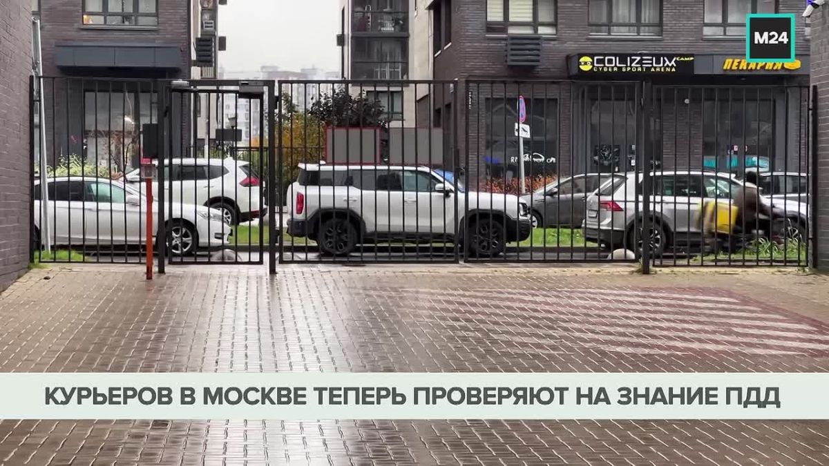 Более 112 тысяч велокурьеров в Москве прошли видеокурс с тестированием на знание правил дорожного движения