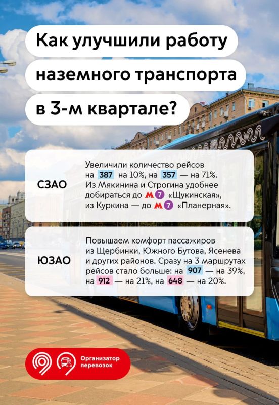 Сокращаем интервалы, добавляем рейсы, приближаем остановки