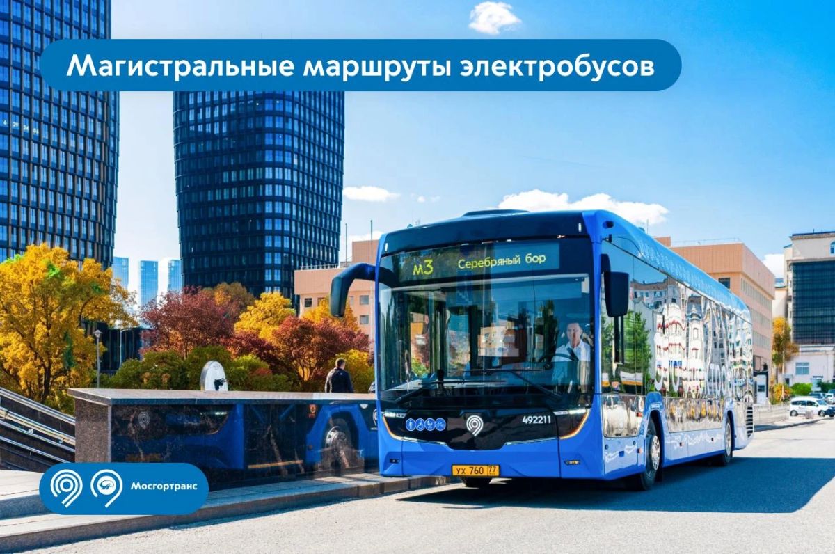 Знаете, какой магистральный маршрут электробусов самый популярный? м3. По будням на нем совершают более 30 тыс