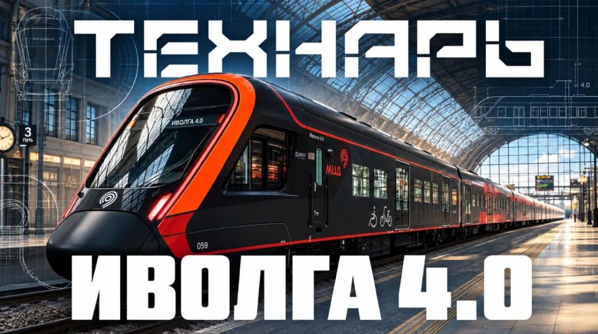 Эрик Давидыч снял новый фильм про наш самый современный электропоезд — «Иволга 4.0»