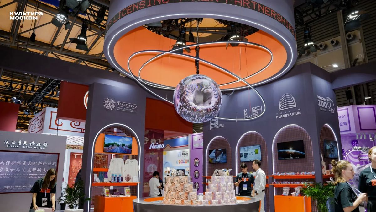 На Китайской международной выставке лицензирования China Licensing Expo, которая стартовала сегодня в Шанхае, открыт стенд «Культура Москвы»